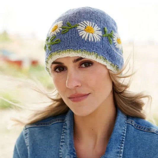 Blooming Flowers Beanie Fashion Pachamama Ltd