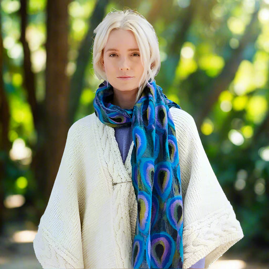 Peacock Scarf Fashion Pachamama Ltd