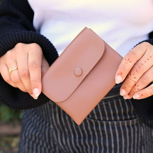 Raw Leather Cut Purse Bags & Wallets Nepal Leprosy Trust