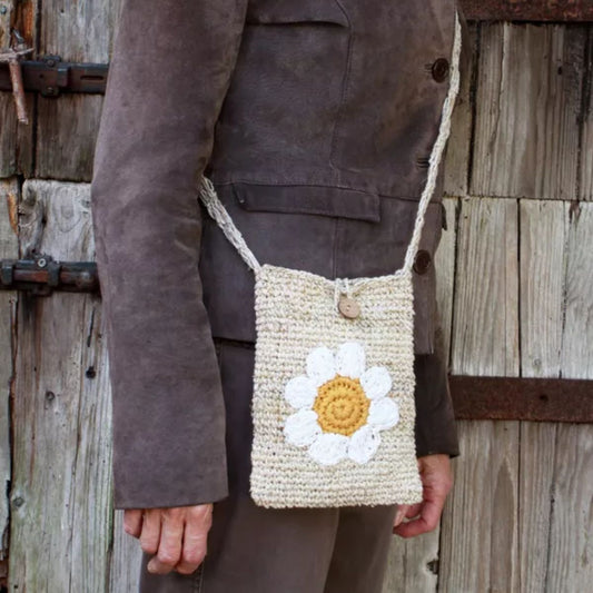 Hemp & Cotton Cross Body Bag Bags & Wallets Pachamama Ltd