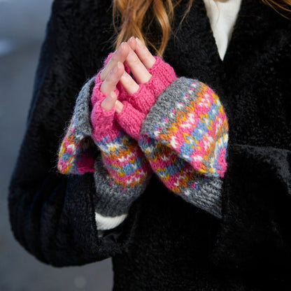 Iona Glove & Mitts Pink Gloves Pachamama Ltd