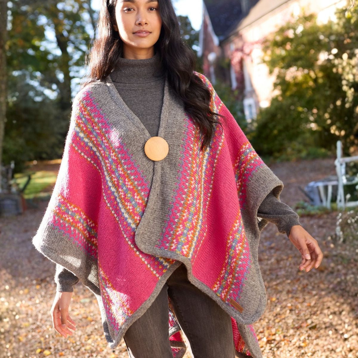 Iona Wrap Pink Fashion Pachamama Ltd