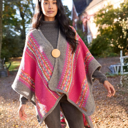 Iona Wrap Pink Fashion Pachamama Ltd