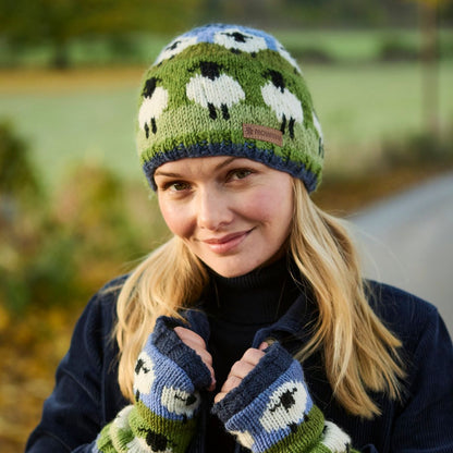 Flock of Sheep Beanie Fashion & Accessories Pachamama Ltd