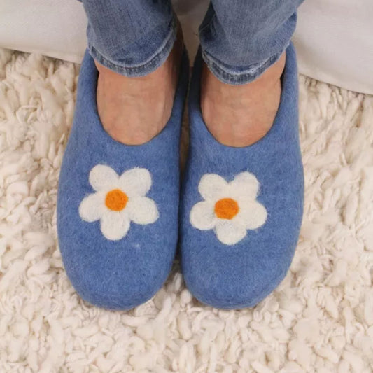 Daisy Slippers EU 38- 39 Fashion Pachamama Ltd