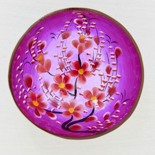 Blossom Coconut Bowl Homeware Namaste Fair trade