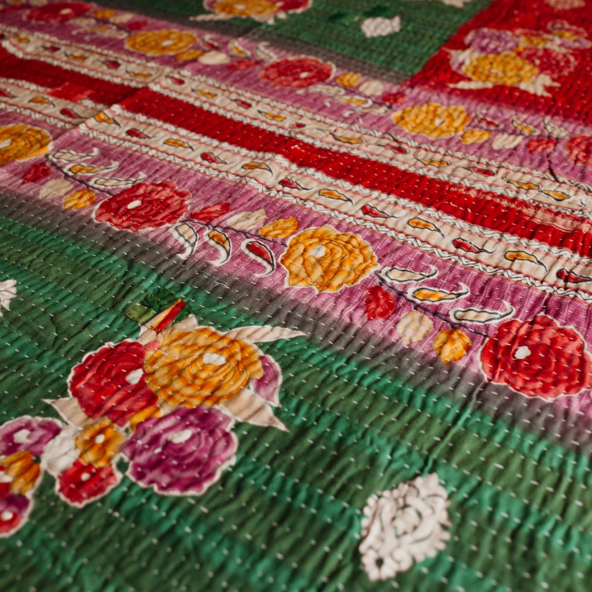 Saree King Size Bed Cover Homeware Fair Go Trading