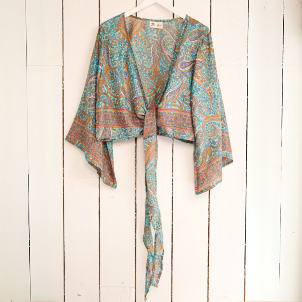 Sari Wrap Top Fashion Namaste Fair trade