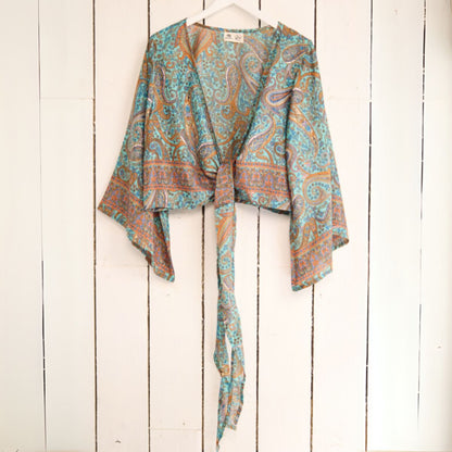 Sari Wrap Top Fashion Namaste Fair trade