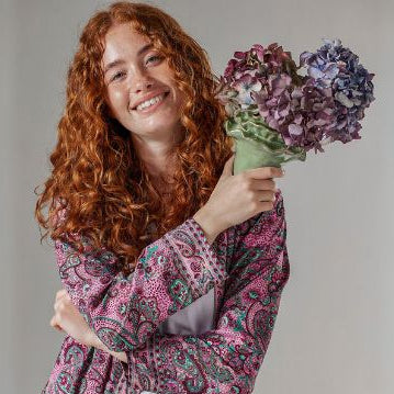 Pink Floral Paisley Dressing Gown Fashion Lolo