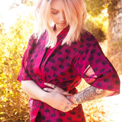 Short Sleeve Assorted Kimono Fashion LOLO