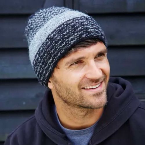 Aberdovey Beanie Charcoal Fashion Pachamama Ltd