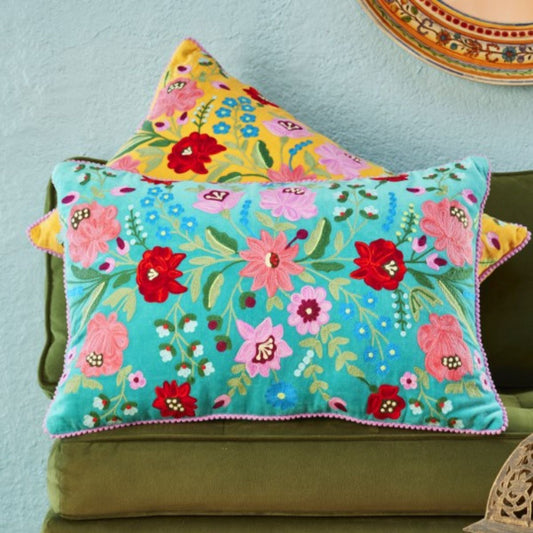 Rajkamal Velvet Cushion Cover Homeware Namaste Fair trade